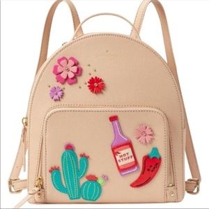 BRAND NEW! Kate Spade Hot Sauce Hot Stuff backpack